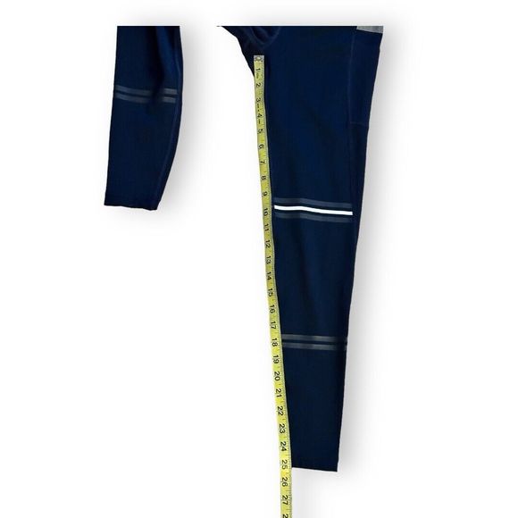 Lilybod Mid rise Navy Blue Athletic Leggings Size XS Pockets - Picture 9 of 9